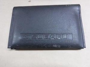 2002 SUBARU WRX IMPREZA OUTBACK SPORT OWNERS MANUAL WITH CASE - OEM