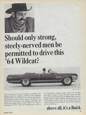 1964 Buick Wildcat Convertible Ad 425 V8 Vintage Magazine Advertisement 64 1964 Buick Wildcat Convertible Ad 425 V8 Vintage Magazine Advertisement 64