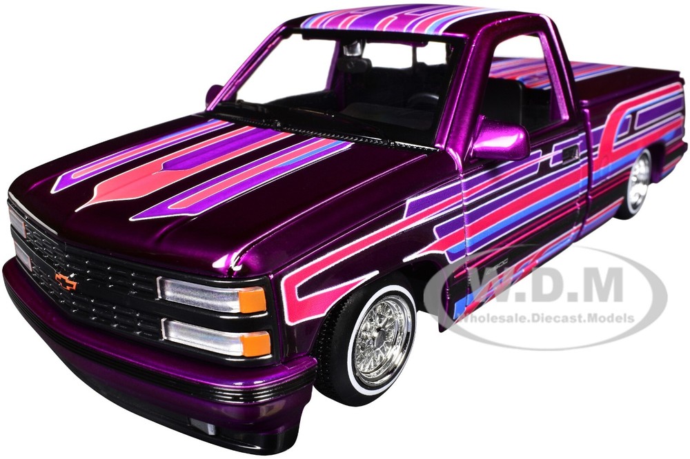 1993 CHEVROLET 454 SS PICKUP PURPLE 