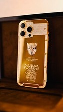 CUSTOM 24k Gold Plated Apple iPhone 16 Pro Ma...