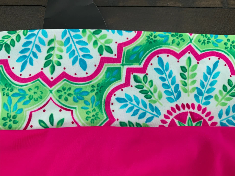 全新 UjENA - 比基尼底部 尺寸 2X 热粉色 绿色 蓝色 白色 全新带标签 (J23) — 第 2/4 张图片