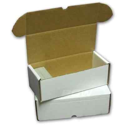 5 X BCW 500 Count Cardboard Trading Card Storage Box (1-BX-500)