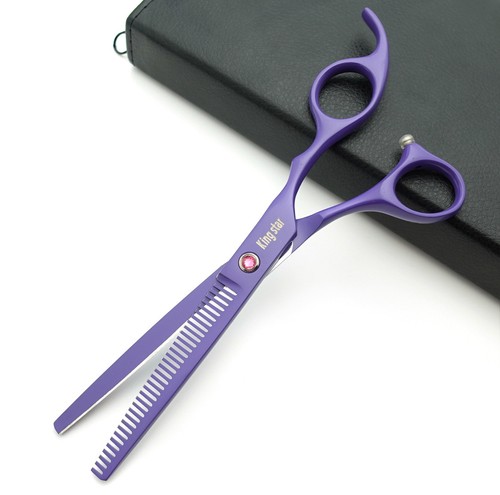 7 inch Pro. PET GROOMING Shears Cutting+Thinning+curved shears+steel comb sets - Picture 76 of 79