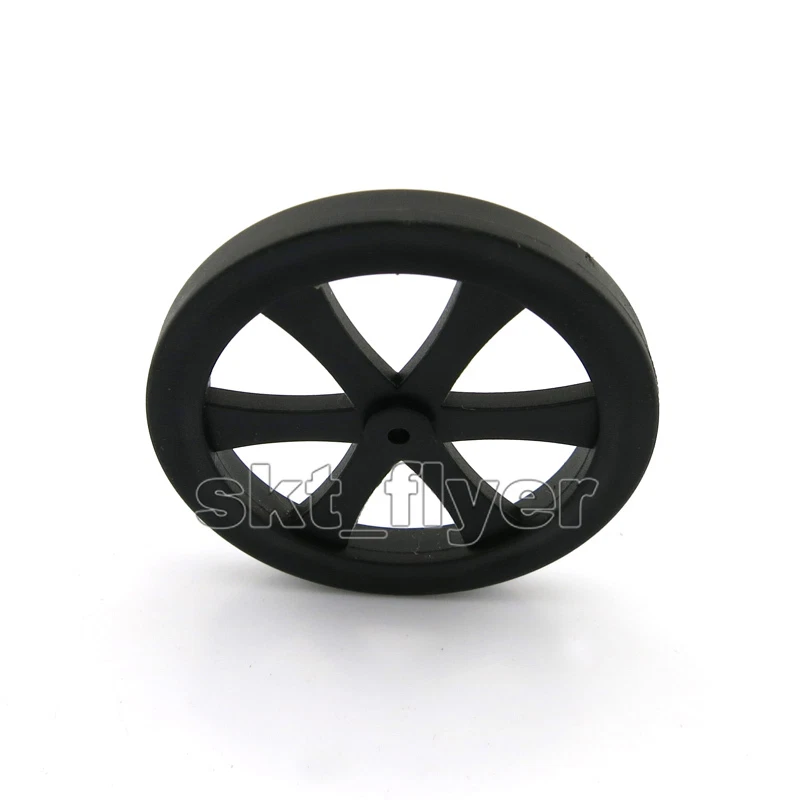 4pcs 44*2mm RC Car Tire Toy Wheels Model Robotic DIY Trucks Kit Hobby Part - Image 4 of 4