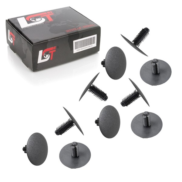 10X Tannenbaum Befestigung Clips Verkleidung Universal Ø 8Mm Kopf 36Mm-image