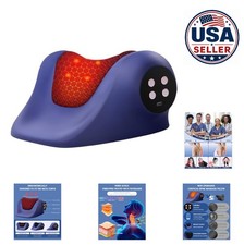 Neck Stretcher Cervical Traction Device 3 Adjustable Modes Heat Vibration