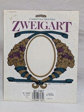 Zweigart Counted Cross Stitch Fabric 32 Count Belfast White 14"x 18" New
