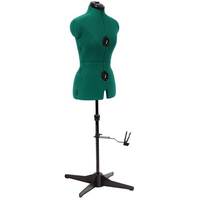 Dritz Sew You Adjustable Dress Form - Small/Medium Sizes US Small, Opal Green 
