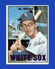 1967 Topps Set-Break #556 Al Weis EX-EXMINT *GMCARDS*