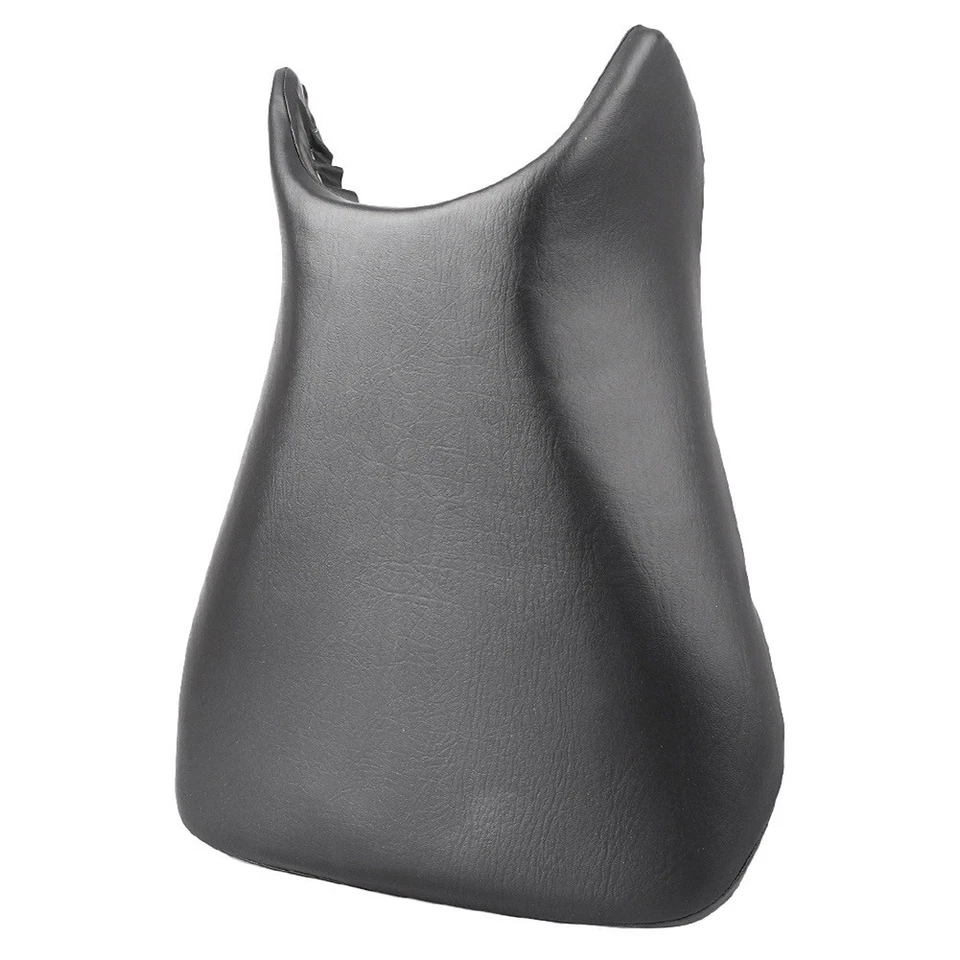 Cubierta de asiento del conductor delantero compatible con Yamaha YZF-R6 2003-2005 YZF-R6S 2007-2009 2008 negra Foto 2 de 4