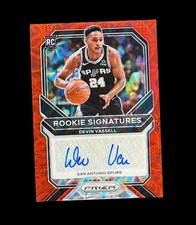 2019 Devin Vassell Panini Prizm Red Choice Auto RC