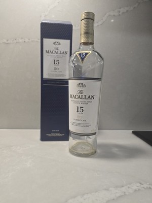 The Macallan Highland Single Malt Scotch Whisky 15 Years, 70cl EMPTY Bottle