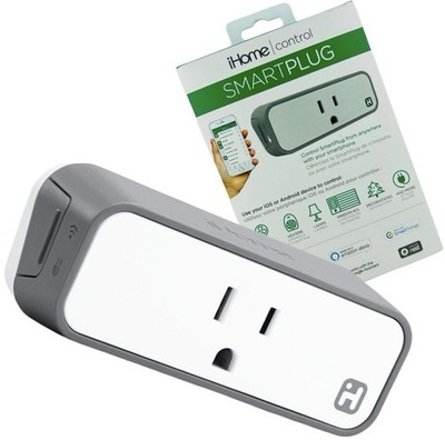 iHome WiFi SmartPlug, iSP6XW, Control Smartplug from Anywhere w/ Your Smartphone