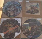 Iron Maiden WASP ~ Picture Disc Vinyl Lot of 6 ~ Piece of Mind Trooper BEAST