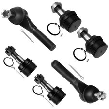 6pcs Front Suspension Kit Ball Joints Tie Rod...