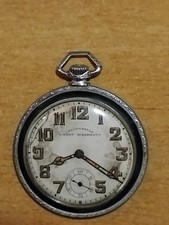 Orologio da tasca Robert Ackermann Chronometre - ArtDeco - Meccanico Funzionante