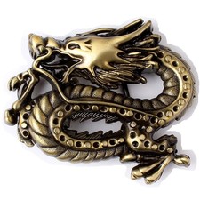 Dragon Men's Belt Buckle Western Cowboy Native American