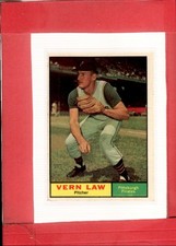 1961 Topps #400 Vern Law NM-MT Pirates ID:76218