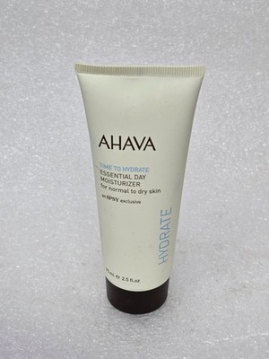 Ahava Time To Hydrate Essential Day Moisturizer 2.5 Fl Oz For Normal To Dry Skin