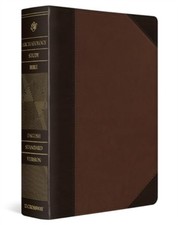 ESV Archaeology Study Bible (TruTone, Brown/Walnut, Portfolio Design)