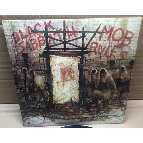 Black Sabbath Mob Rules 1981 Vinyl LP BSK 3605 Warner Bros First Pressing