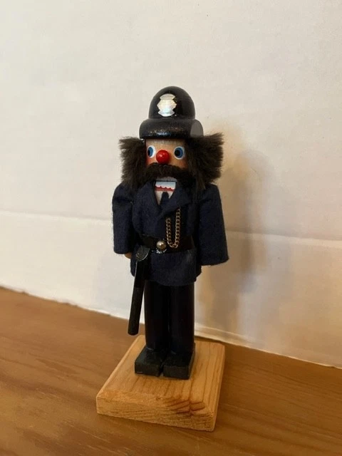 Zuber Policeman Mini Nutcracker Signed Numbered Canada