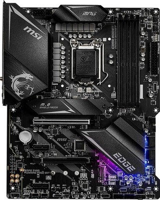 For MSI MPG Z490 GAMING EDGE WIFI motherboard LGA1200 DDR4 128G ATX Tested ok