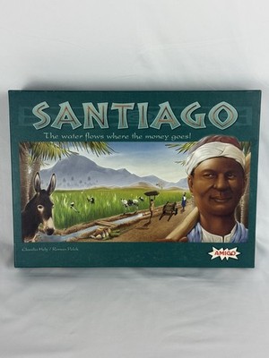Santiago Board Game Amigo Games English Excellent Condition 100% Complete