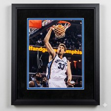 Marc Gasol Memphis Grizzlies Signed Basketball 11x14 Photo PSA