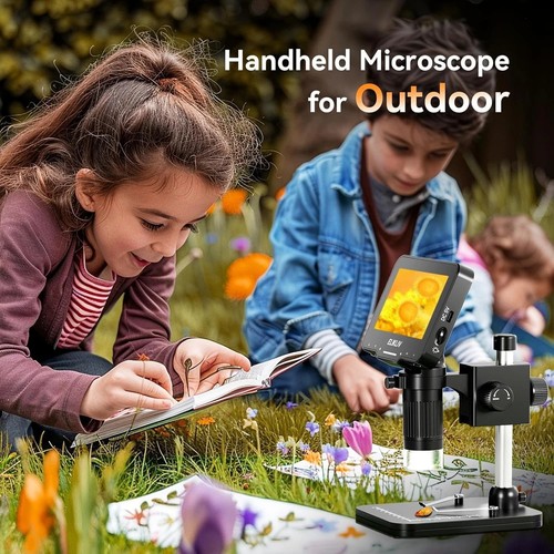 Coin Microscope for Adults: 4.3'' LCD Digital Microscope 1000x with 8 Adjusta... - Picture 9 of 9