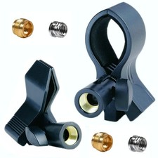 2 Pack KayNicam Universal Microphone Clip Holder for Dynamic Condenser Mics...
