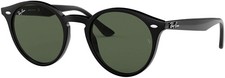 Ray-Ban RB2180 Mens  Sunglasses - Black / Grey Green - Authentic New