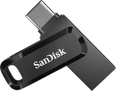 SanDisk Ultra Dual Drive Go 128GB USB Type-C & Type-A, 400MB/s, Black