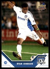 Ryan Johnson 2011 Upper Deck MLS #140 San Jose Earthquakes Soccer READ FREE SHIP