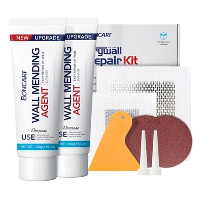 Spackle Wall Repair Kit, Drywall Repair Patch Kit,Wall Mending Agent Putty,Wa...
