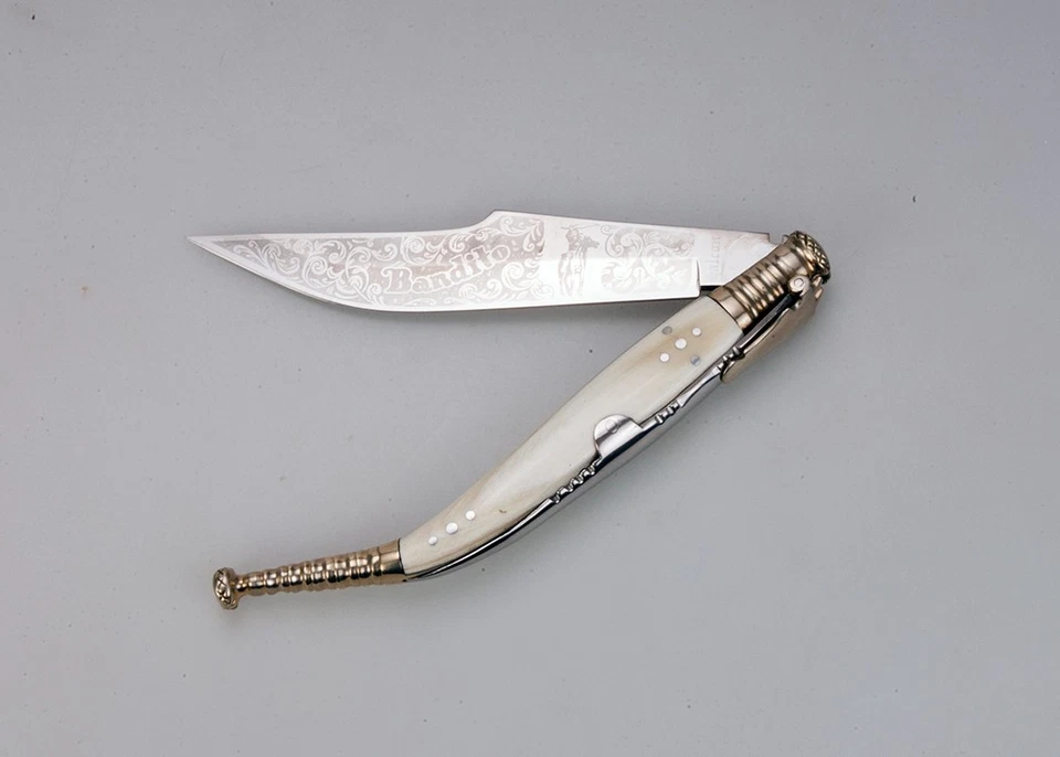 Vintage eXposito Handmade Spanish Navaja Bandito Corsica Knife - Image 3 of 4