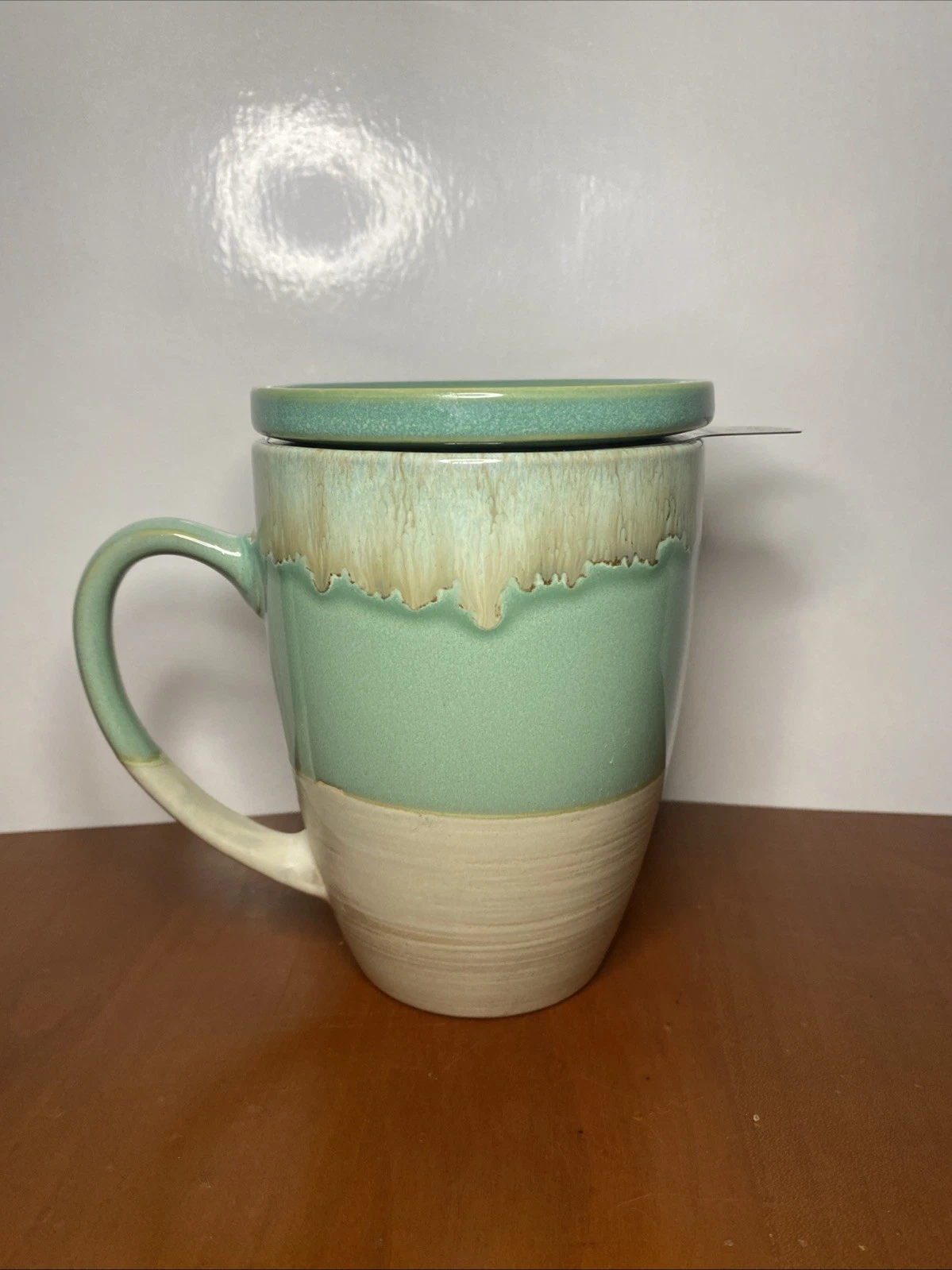 Ceramic Tea Cup with Infuser and Lid 16 Oz Dishwasher and Microwave Safe 5
Opens in a new window or