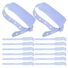 100Pcs Identification Bracelets Medical Id Wristbands For Hospital Patients