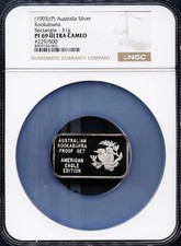 1993 1oz Australia Kookaburra American Eagle Privy PF69 NGC # 8909154-003 +Bonus