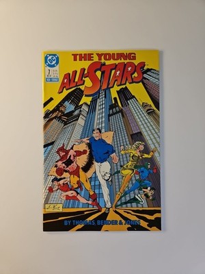 The Young All-Stars #7 1987 DC Comics Roy Thomas Brian Murray Cover 