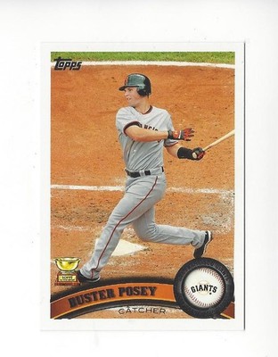 Buster Posey cards (2011-2024) Giants - You Choose