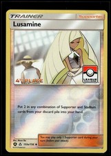 Pokemon Lusamine league2nd Place Stamp 153a Ultra Prism Common on eBay