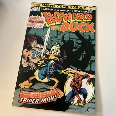 HOWARD THE DUCK #1 - Marvel Comics Spider-Man 1975 Stan Lee