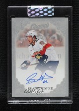 2023-24 Upper Deck Clear Cut Champs Brandon Montour #C-BM Auto 11jd