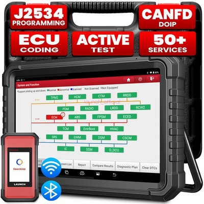 LAUNCH X431 PRO3S+ ELITE Pro5 OBD2 Car Diagnostic Tool J2534 Programming Coding
