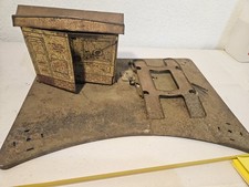 Marx 1930s Sunny Side Service Station, Truck Tin Litho Pressed Metal w/defects