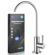 Kitchen Water Filter Faucet, 100 Lead-Free Drinking Water Faucet Fits Most R...