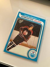 1979 79 1980 TOPPS #18 Wayne Gretzky Rookie card RC MINT Hockey Edmonton Oilers. rookie card picture