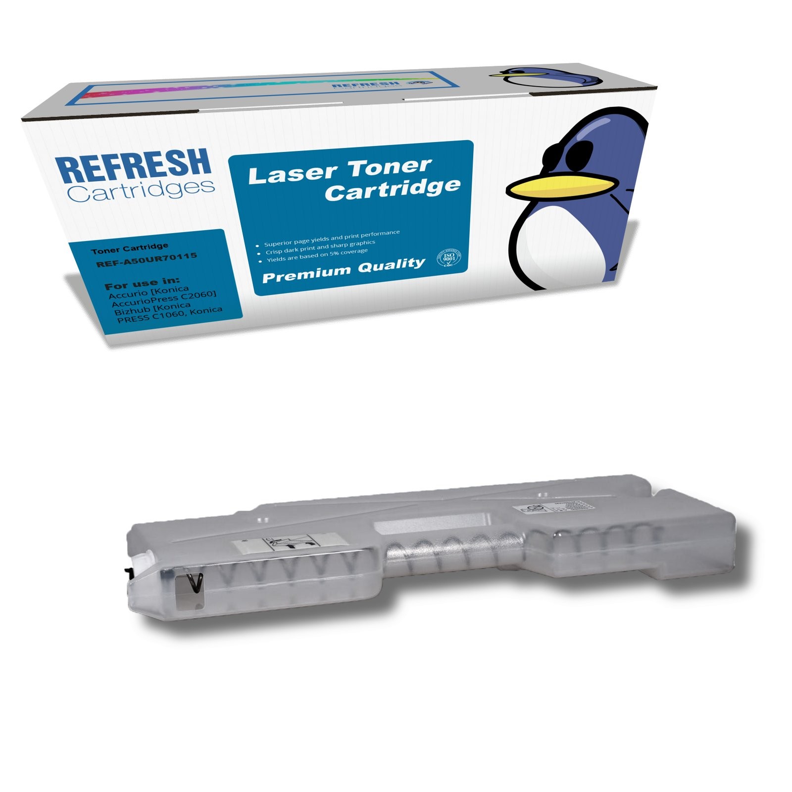 Refresh Cartridges Maintenance A50UR70114 Toner Compatible With Konica Minolta P