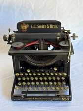 L.C. Smith & Bros. Model number 8 typewriter